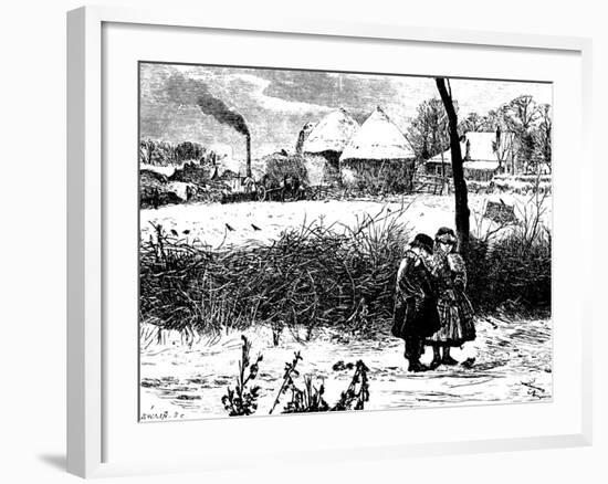 Winter, 1860s-John William North-Framed Giclee Print