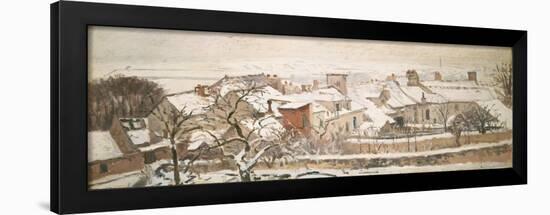 Winter, 1872-Camille Pissarro-Framed Giclee Print