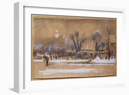 Winter, 1881-Vincent van Gogh-Framed Giclee Print