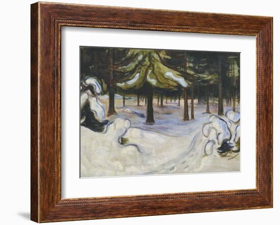 Winter, 1899-Edvard Munch-Framed Art Print