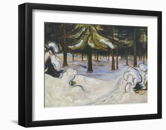 Winter, 1899-Edvard Munch-Framed Art Print