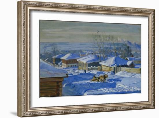Winter, 1915-Stanislav Yulianovich Zhukovsky-Framed Giclee Print