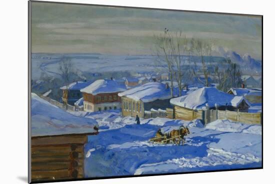 Winter, 1915-Stanislav Yulianovich Zhukovsky-Mounted Giclee Print