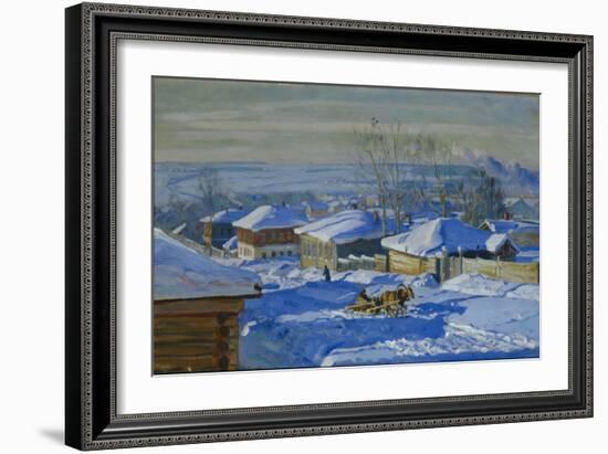 Winter, 1915-Stanislav Yulianovich Zhukovsky-Framed Giclee Print