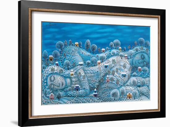 Winter, 1977-Tamas Galambos-Framed Giclee Print