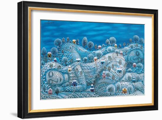 Winter, 1977-Tamas Galambos-Framed Giclee Print