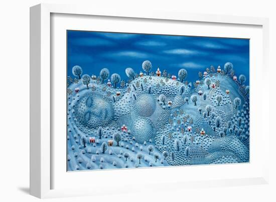 Winter, 1981-Tamas Galambos-Framed Giclee Print