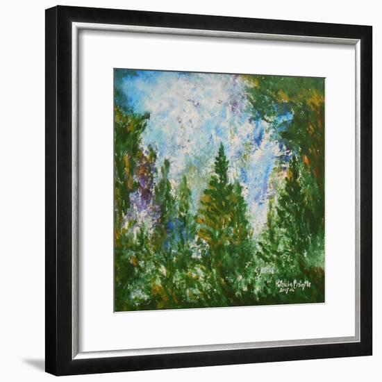 Winter Afternoon, 2015-Patricia Brintle-Framed Giclee Print