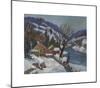 Winter Along the Delaware Valley-Fern Isabel Coppedge-Mounted Premium Giclee Print