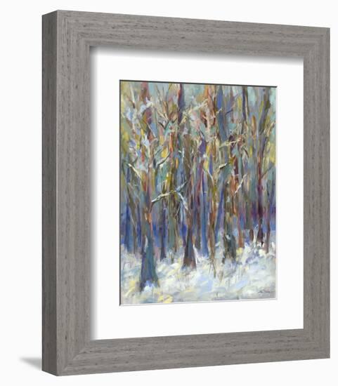 Winter Angels in the Aspen-Amy Dixon-Framed Art Print