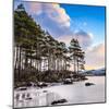 Winter at Loch Druim-Lynne Douglas-Mounted Photographic Print