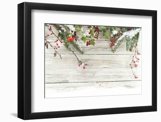 Winter Background-Alina G-Framed Photographic Print