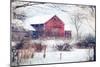 Winter Barn-Kelly Poynter-Mounted Art Print