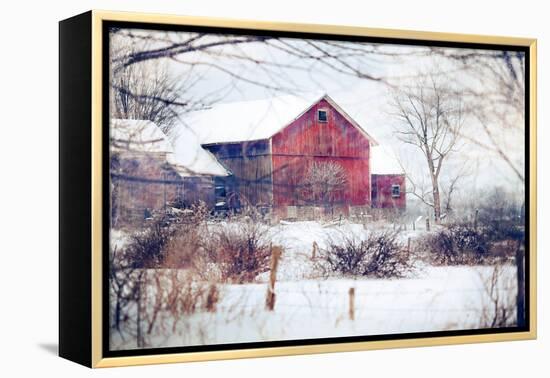 Winter Barn-Kelly Poynter-Framed Stretched Canvas