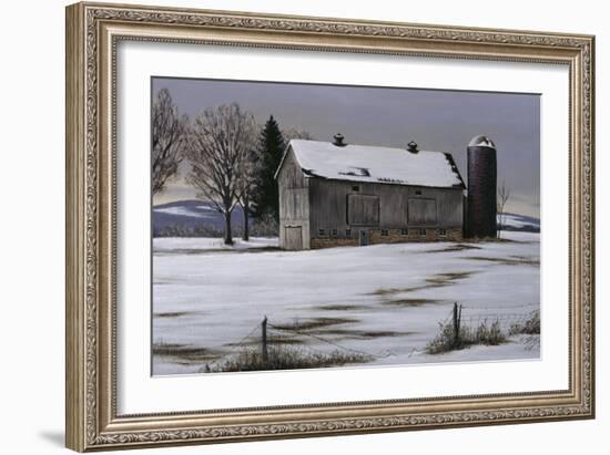 Winter Barn-Wilhelm Goebel-Framed Giclee Print