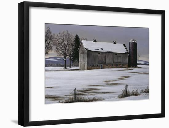 Winter Barn-Wilhelm Goebel-Framed Giclee Print