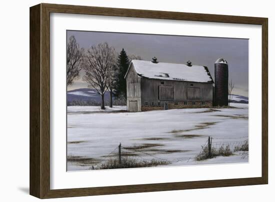 Winter Barn-Wilhelm Goebel-Framed Giclee Print