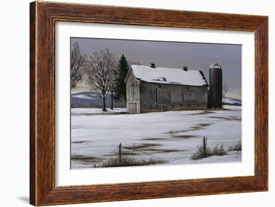 Winter Barn-Wilhelm Goebel-Framed Giclee Print