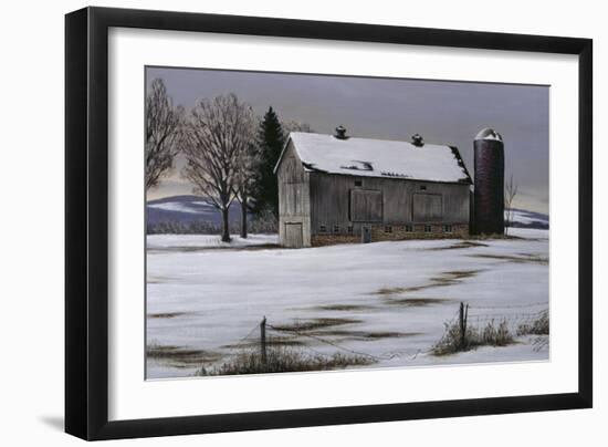 Winter Barn-Wilhelm Goebel-Framed Giclee Print