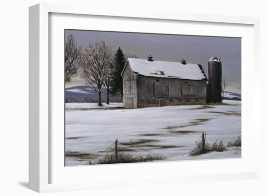 Winter Barn-Wilhelm Goebel-Framed Giclee Print