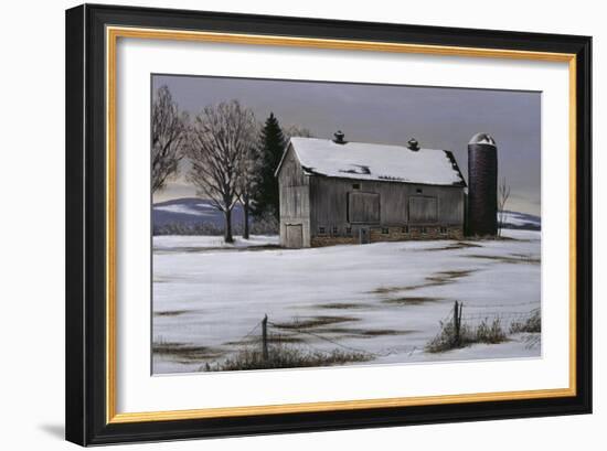 Winter Barn-Wilhelm Goebel-Framed Giclee Print