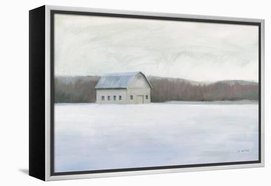 Winter Barn-James Wiens-Framed Stretched Canvas