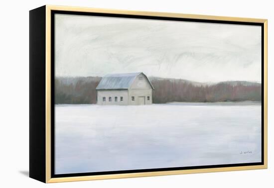 Winter Barn-James Wiens-Framed Stretched Canvas