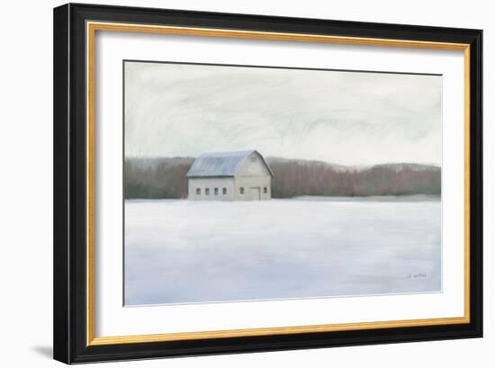 Winter Barn-James Wiens-Framed Art Print