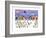 Winter Beach Parade-Gordon Barker-Framed Giclee Print