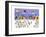 Winter Beach Parade-Gordon Barker-Framed Giclee Print