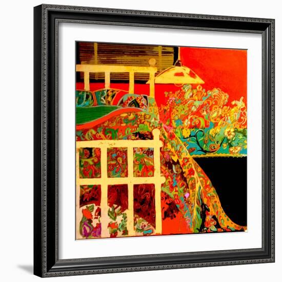 Winter Bedroom-Linda Arthurs-Framed Giclee Print