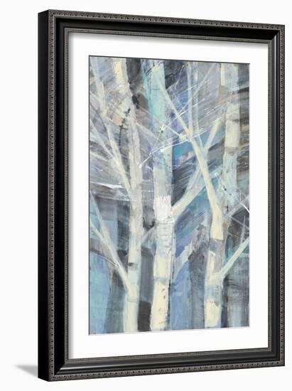 Winter Birches I-Albena Hristova-Framed Art Print