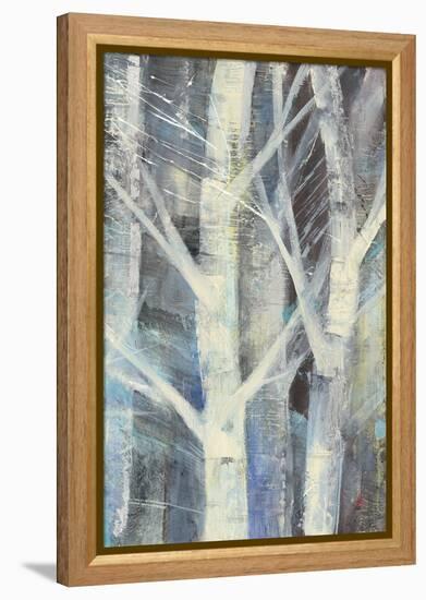 Winter Birches II-Albena Hristova-Framed Stretched Canvas