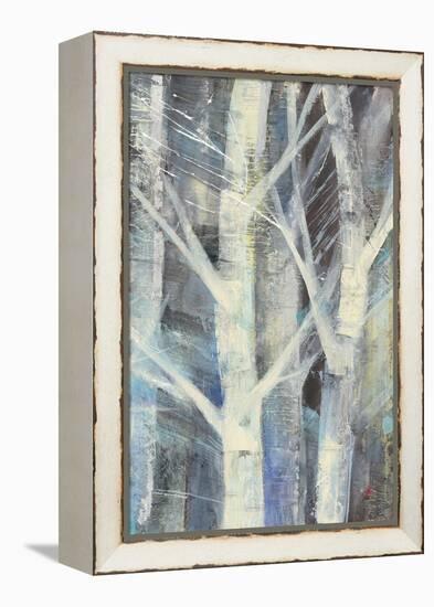 Winter Birches II-Albena Hristova-Framed Stretched Canvas