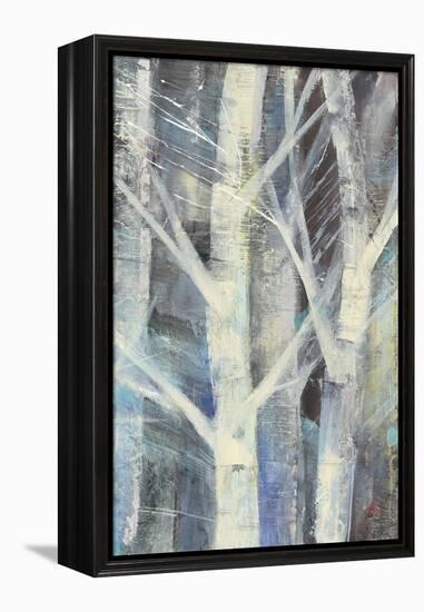 Winter Birches II-Albena Hristova-Framed Stretched Canvas