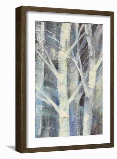 Winter Birches II-Albena Hristova-Framed Art Print