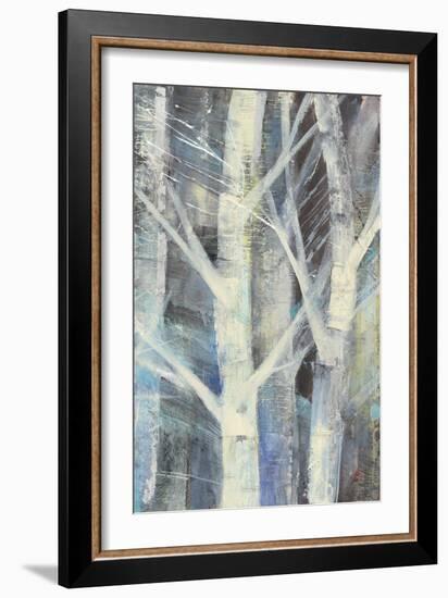 Winter Birches II-Albena Hristova-Framed Art Print
