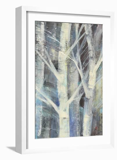 Winter Birches II-Albena Hristova-Framed Art Print