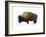 Winter Bison-Jason Savage-Framed Giclee Print