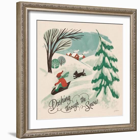 Winter Bliss IV-Janelle Penner-Framed Art Print