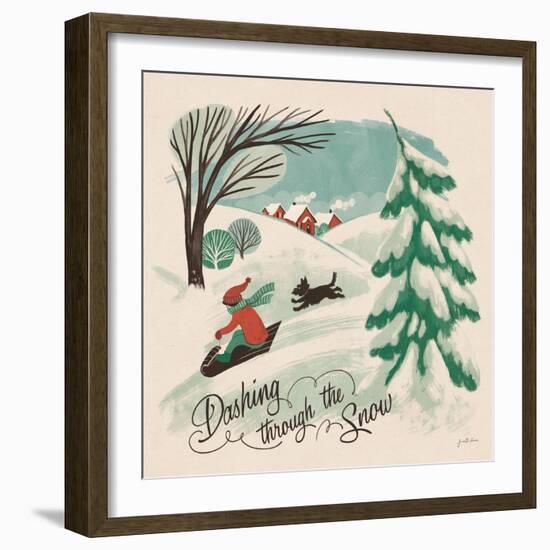 Winter Bliss IV-Janelle Penner-Framed Art Print