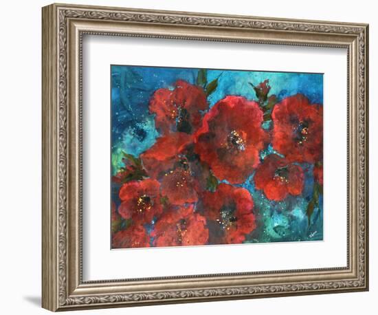 Winter Blossoms-Rikki Drotar-Framed Giclee Print