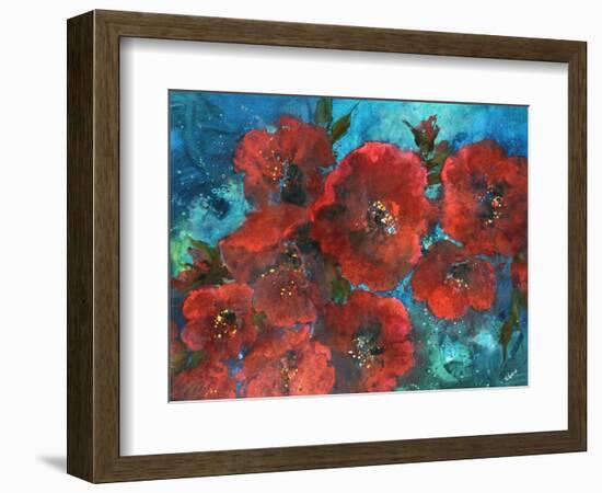 Winter Blossoms-Rikki Drotar-Framed Giclee Print