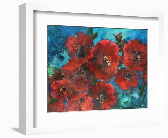 Winter Blossoms-Rikki Drotar-Framed Giclee Print