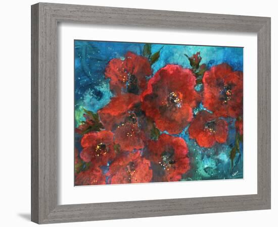 Winter Blossoms-Rikki Drotar-Framed Giclee Print