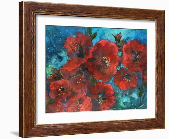 Winter Blossoms-Rikki Drotar-Framed Giclee Print