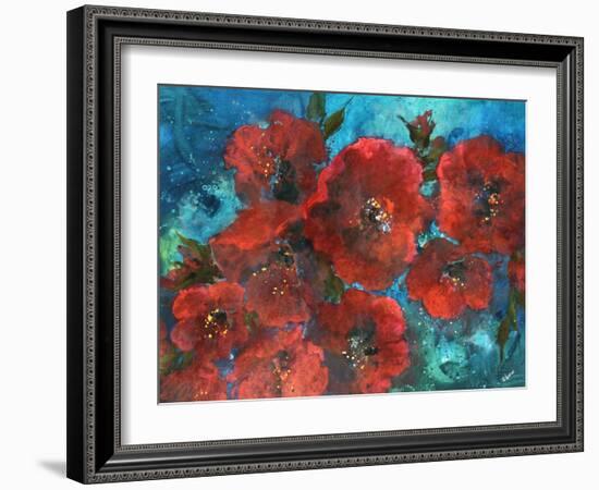 Winter Blossoms-Rikki Drotar-Framed Giclee Print