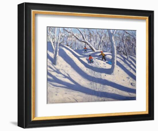 Winter Bramcote Nottingham, 2008-Andrew Macara-Framed Giclee Print