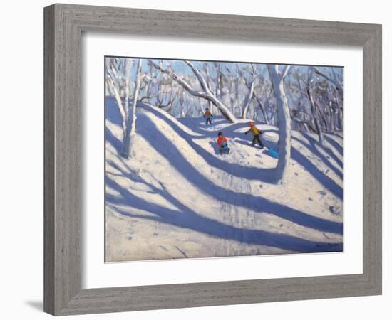 Winter Bramcote Nottingham, 2008-Andrew Macara-Framed Giclee Print