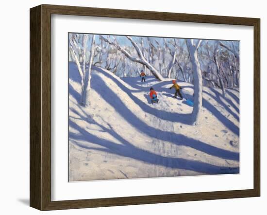 Winter Bramcote Nottingham, 2008-Andrew Macara-Framed Giclee Print